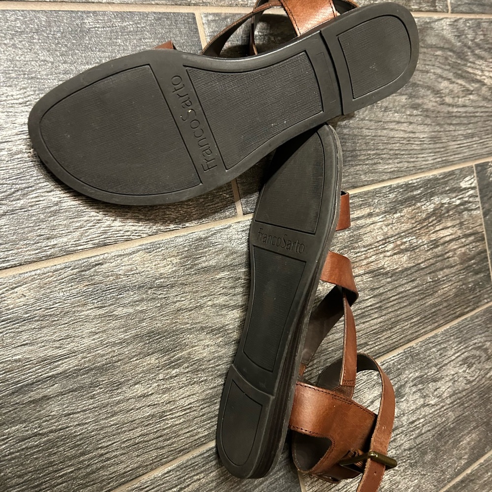 Leather Gladiator Sandals - Picture 4 of 5